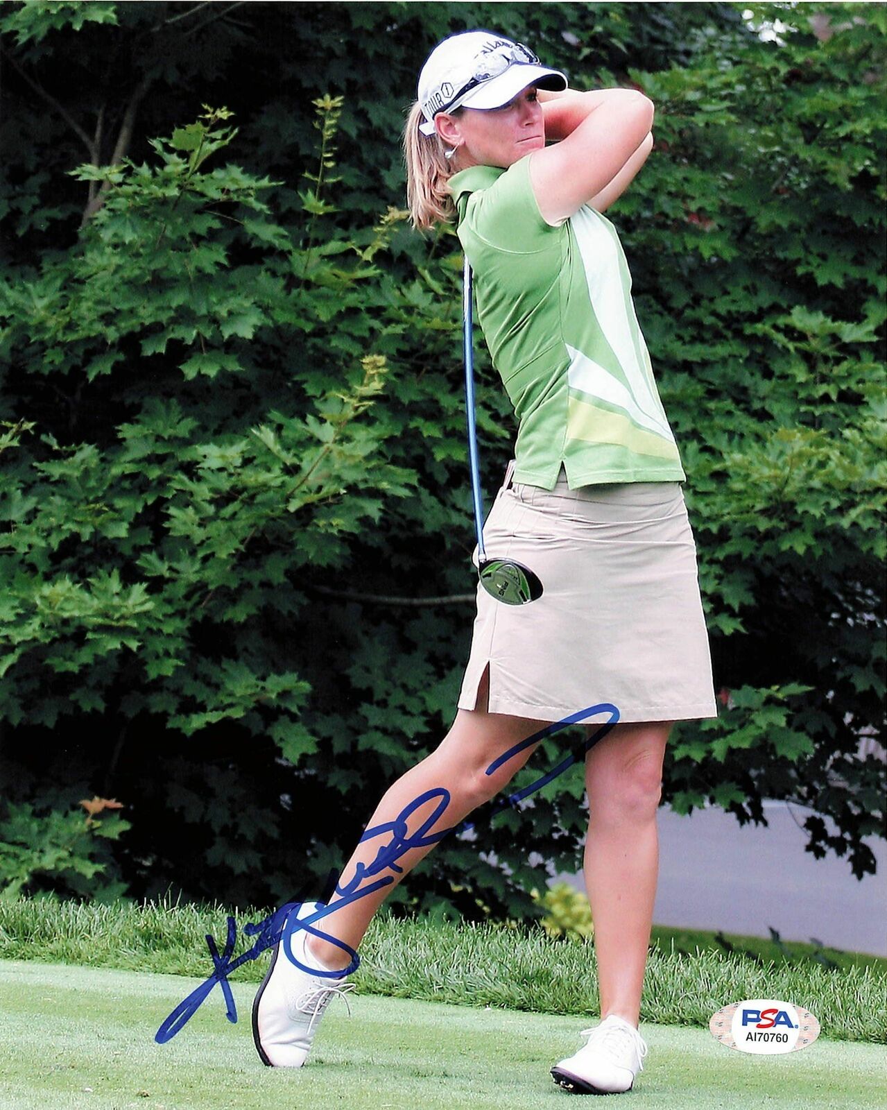 Kristy McPherson signed 8x10 Photo Poster painting PSA/DNA Autographed Golf