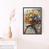 (40*60cm)Flower Bike - Full Round Drill Diamond Painting