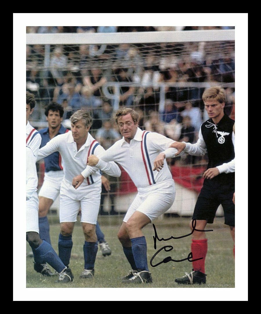 Michael Caine - Escape to Victory Autographed Signed & Framed Photo Poster painting