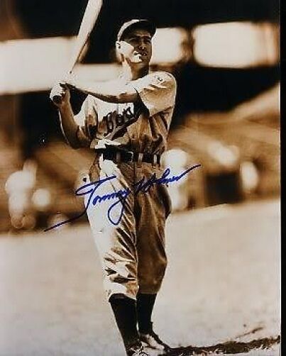 Tommy Holmes Braves Signed 8x10 Photo Poster painting Jsa Autograph Authentic