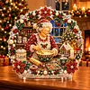 DIY Special Shape Diamond Painting Pearl Art Desk Ornament Xmas Decor Kit