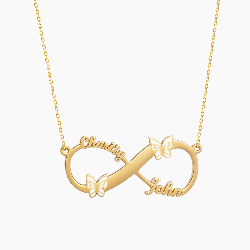 Butterfly Couple Necklace