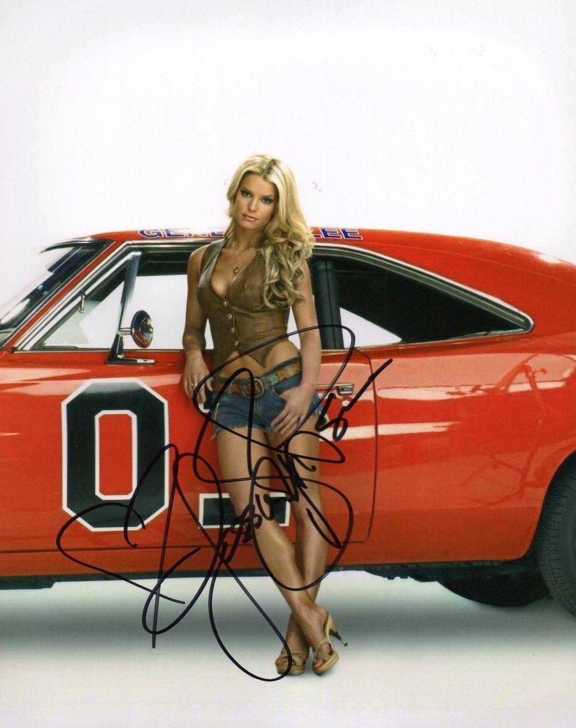 JESSICA SIMPSON AUTOGRAPHED SIGNED A4 PP POSTER Photo Poster painting PRINT 26