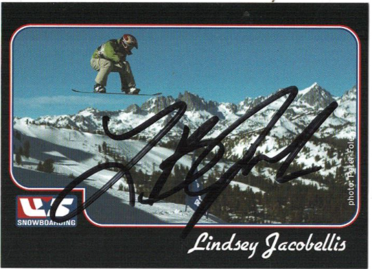 Lindsey Jacobellis signed autographed Photo Poster painting! AMCo! 16590