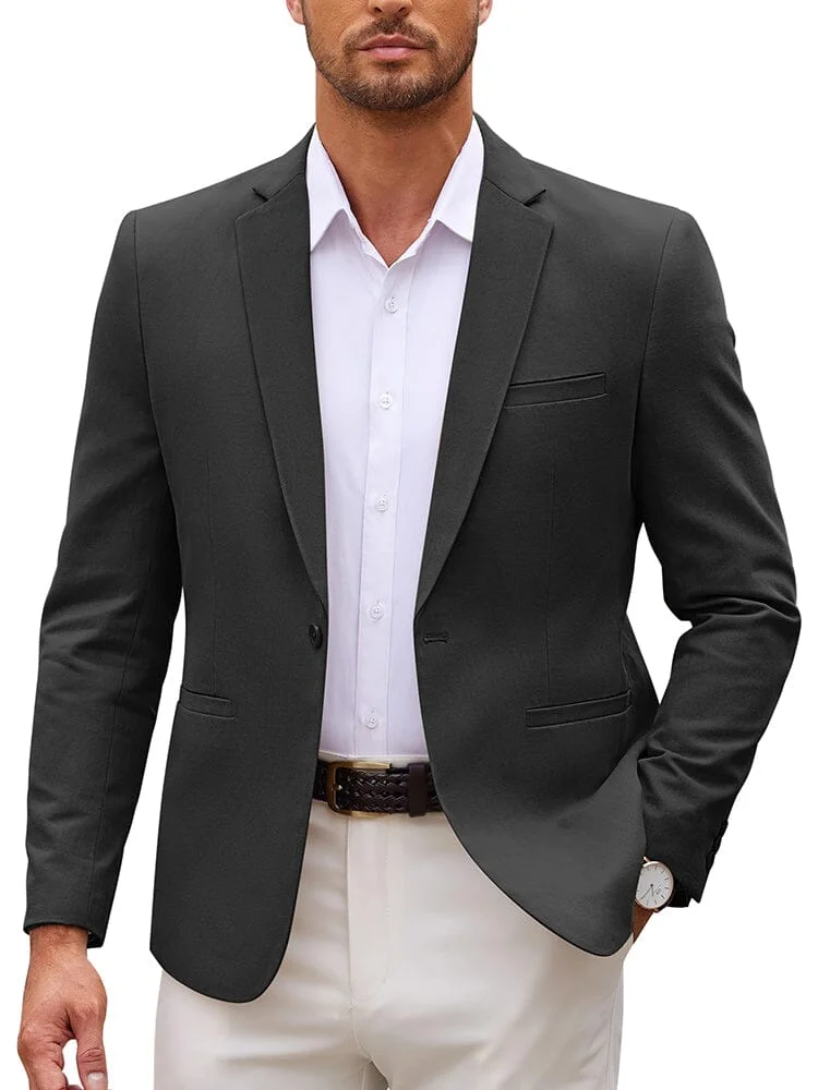 Casual One Button Suit Jacket (US Only) QueenFunky