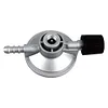 Low Pressure Gas Regulator Adjustable Control Valve Propane Tank Connection Kit