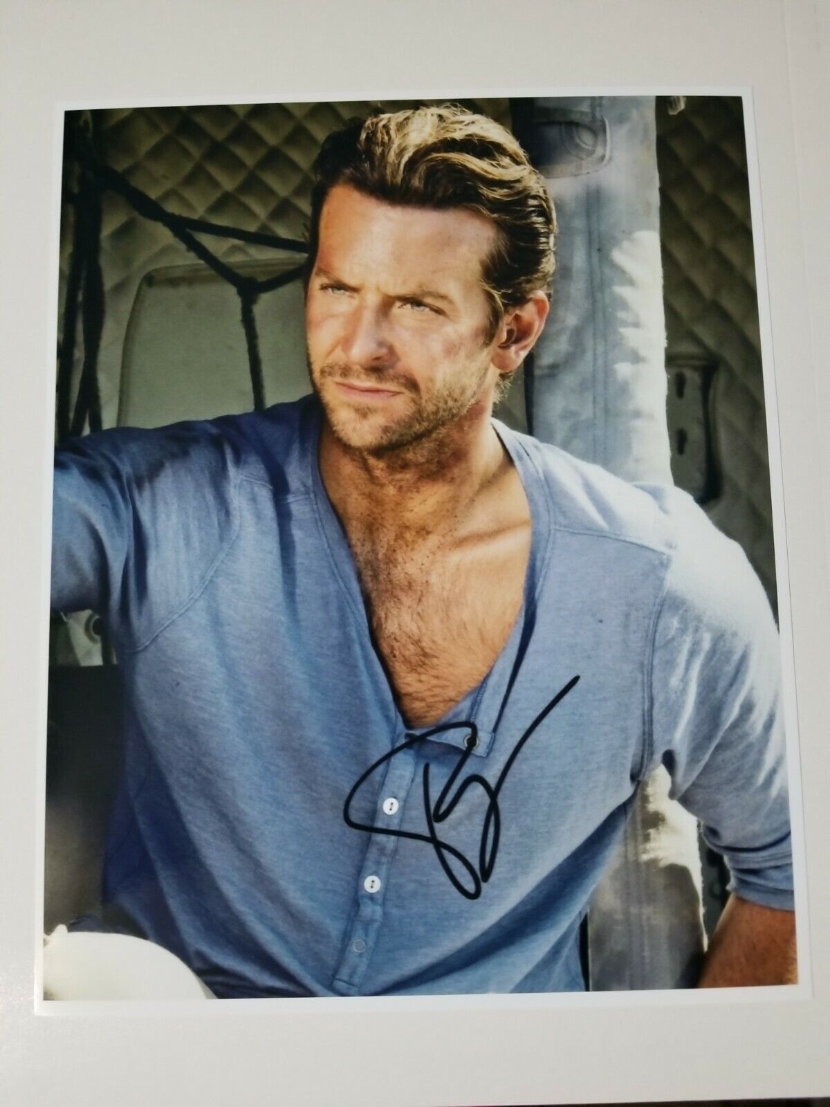 Bradley Cooper Signed 8x10 Photo Poster painting RP -  Shipping!!