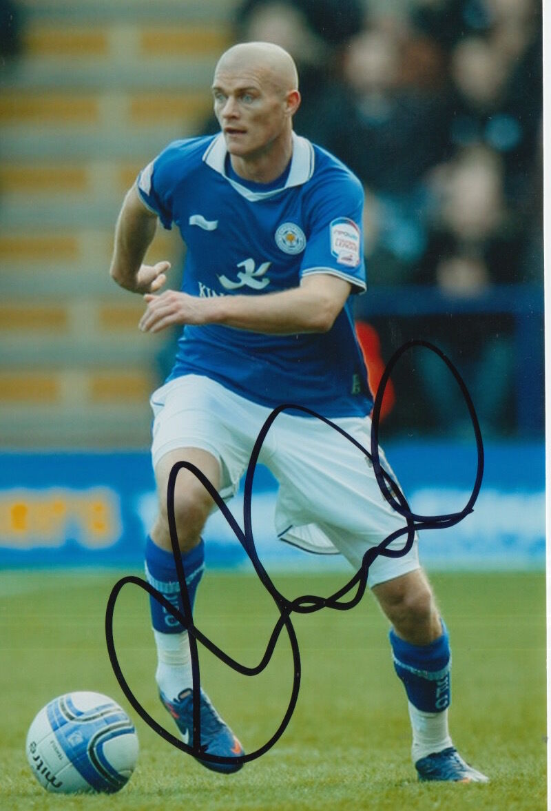 LEICESTER CITY HAND SIGNED PAUL KONCHESKY 6X4 Photo Poster painting 2.