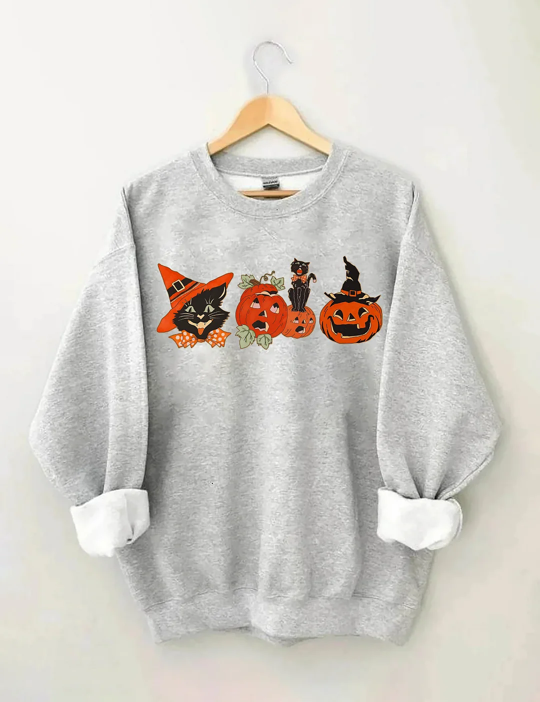 Halloween Cat Sweatshirt