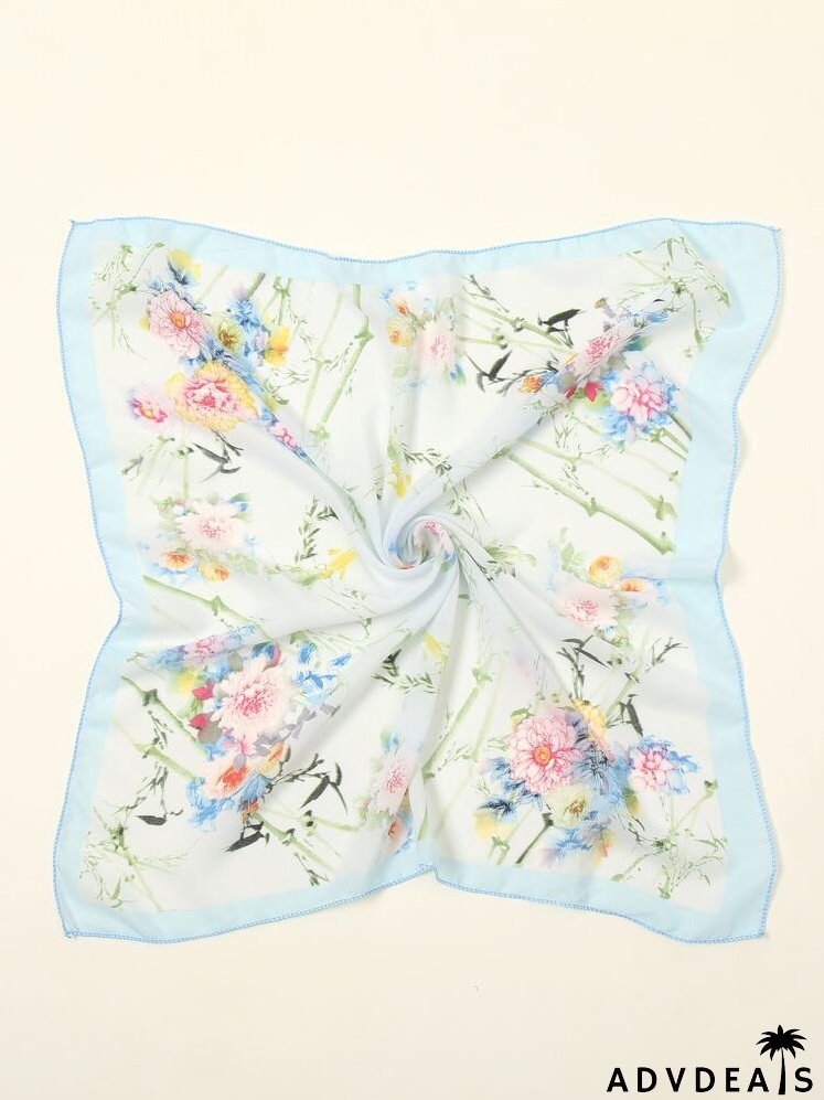 Flower Print Bandana