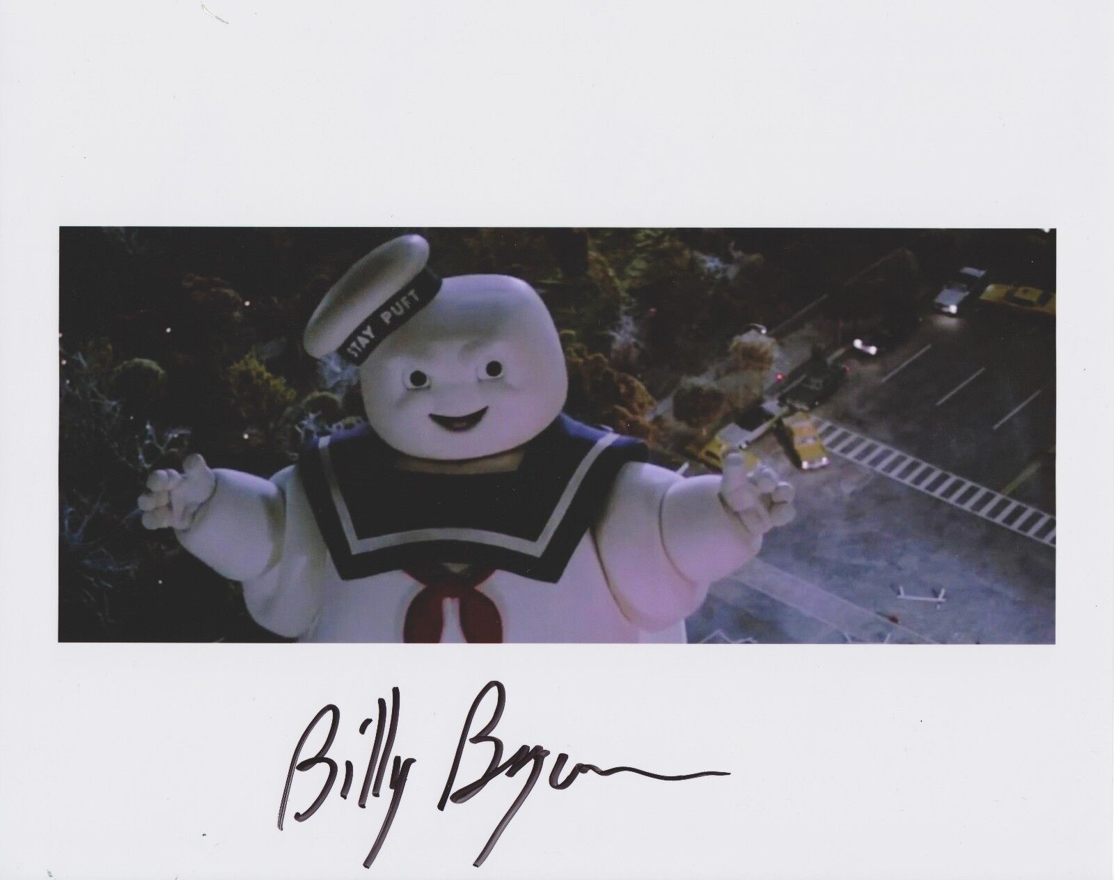 Billy Bryan Signed Photo Poster painting - GHOSTBUSTERS - Stay Puft Marshmallow Man - RARE! H155