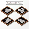12Pcs DIY Pearl Painting Transportation for Home Wall Decor(15x15cm)