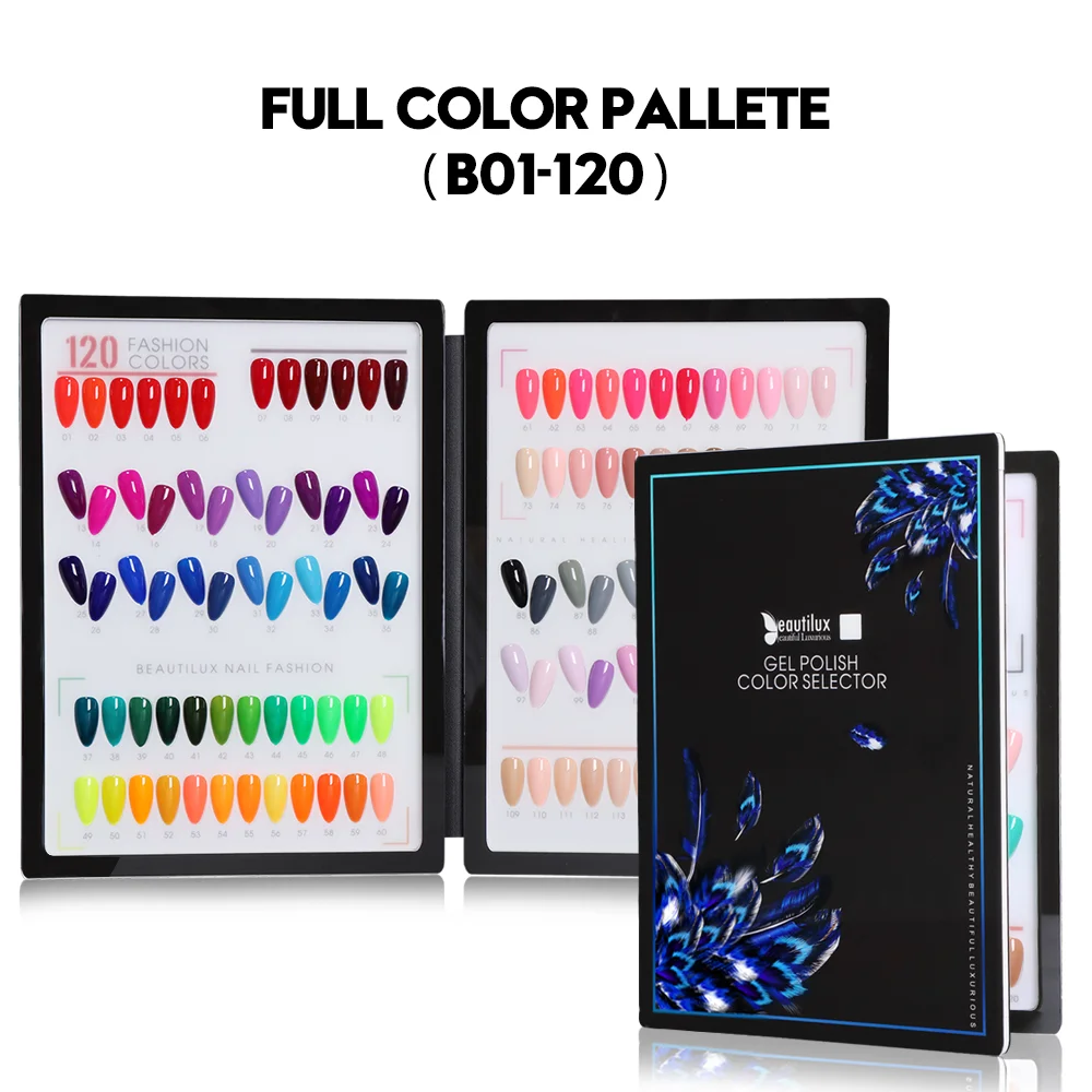 Beautilux Nail Gel Color Selector 120 Shades