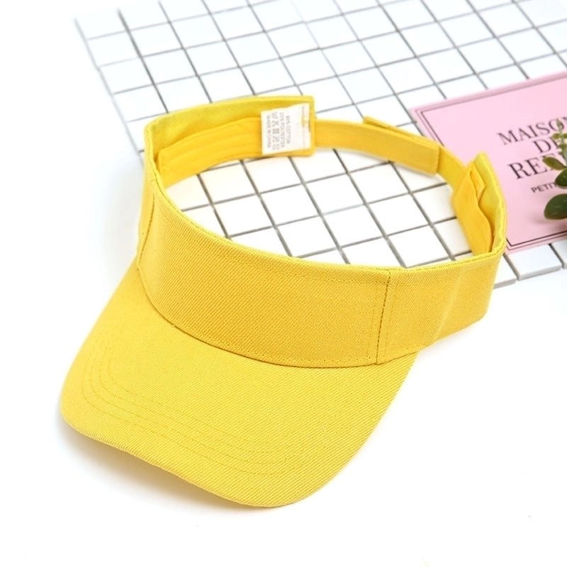 Unisex Minimalist Solid Color Curved Eaves Sun Hat