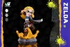 Squid Princess Zelda & Squid Link - The Legend of Zelda Splatoon Resin Statue - KukuCraft Studio