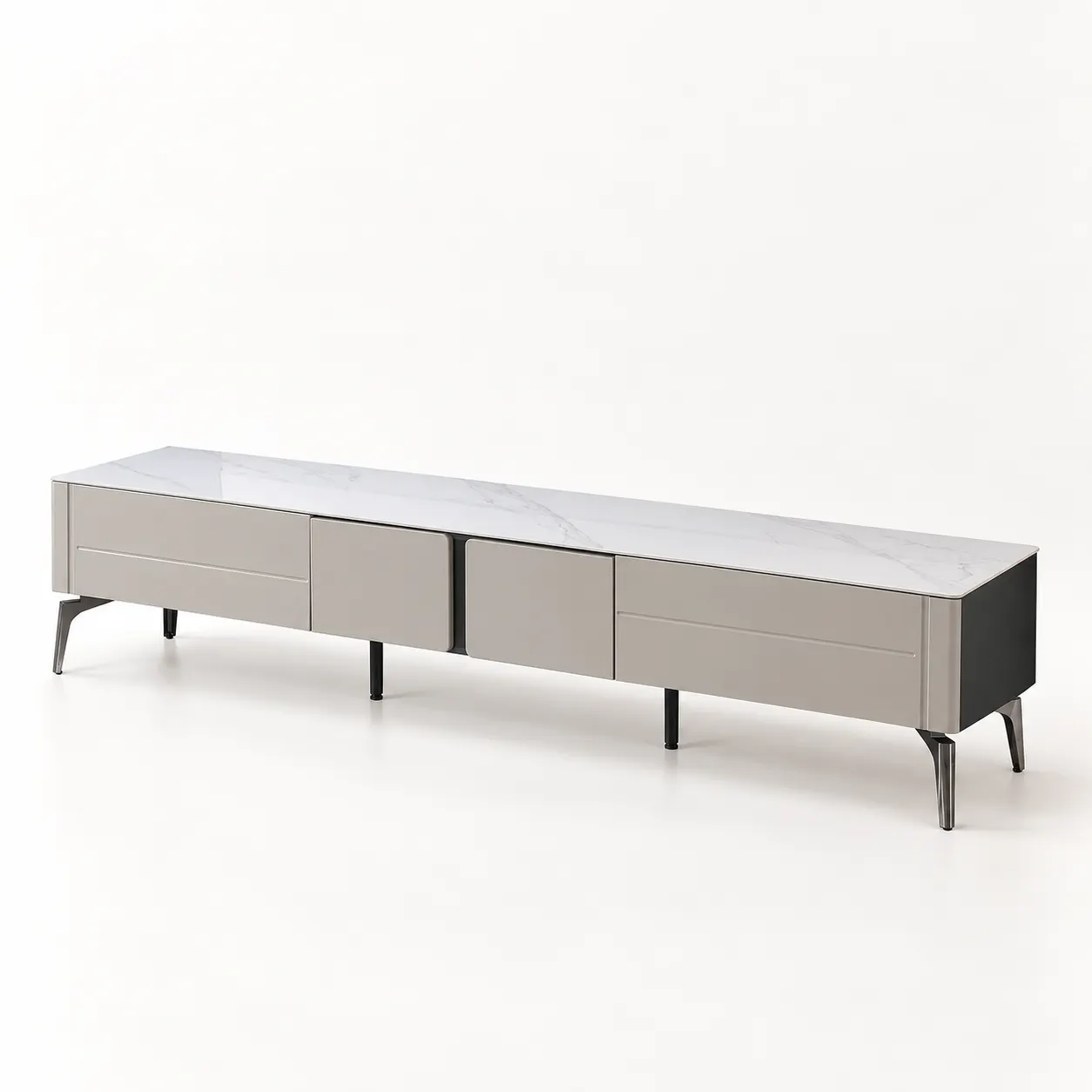 TV Console 212859 — white studio view
