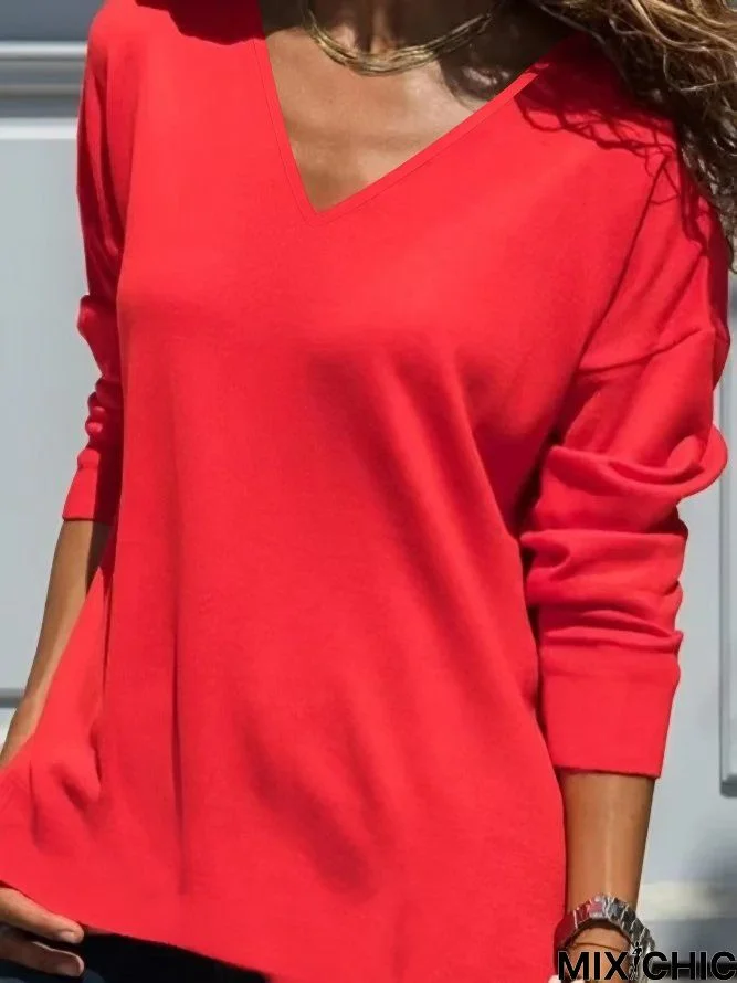 Women Casual Top Tunic Blouse T-shirt