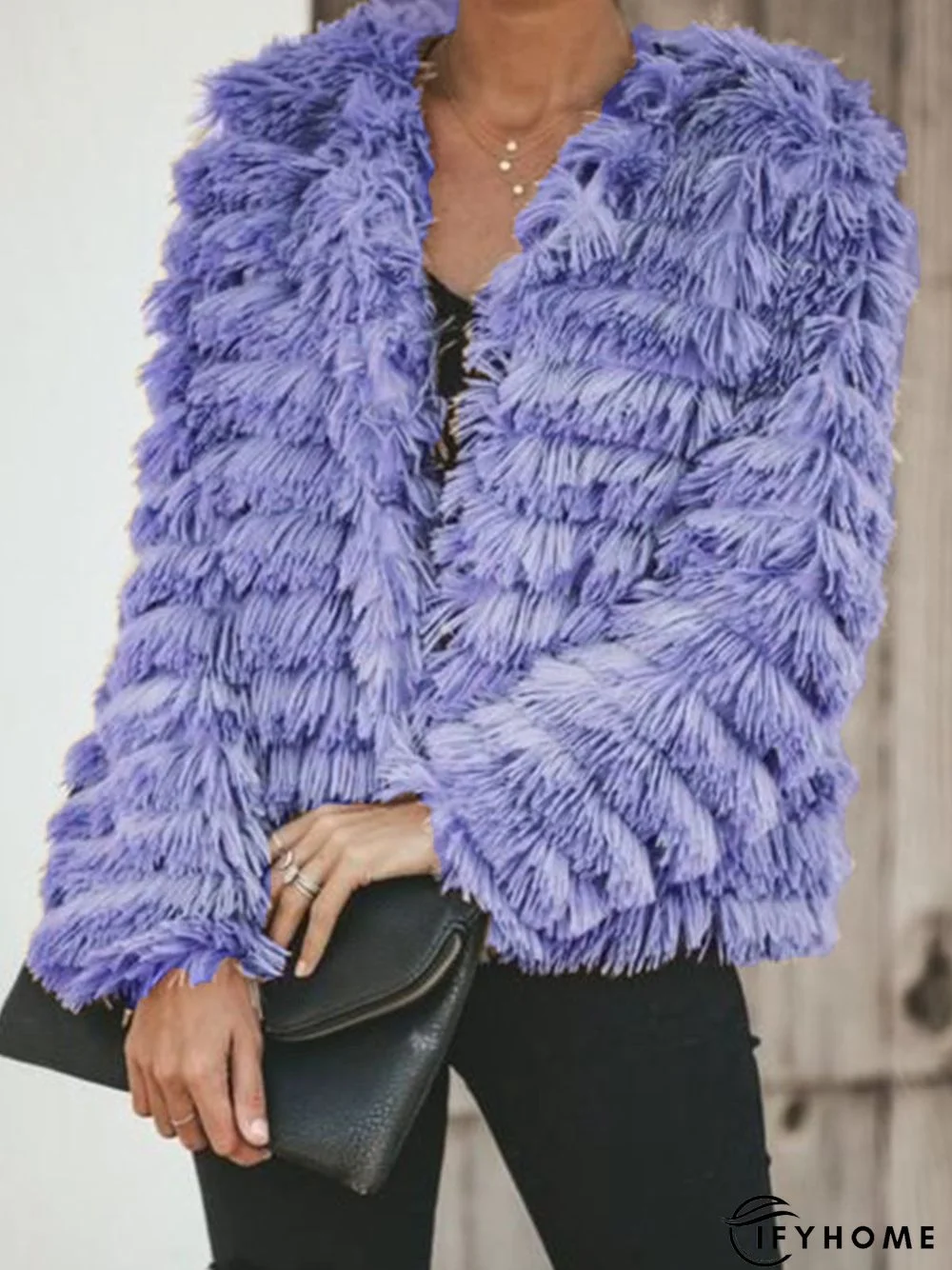 Shake It Off Faux Fur Pocketed Jacket Sweater Cardigan | IFYHOME