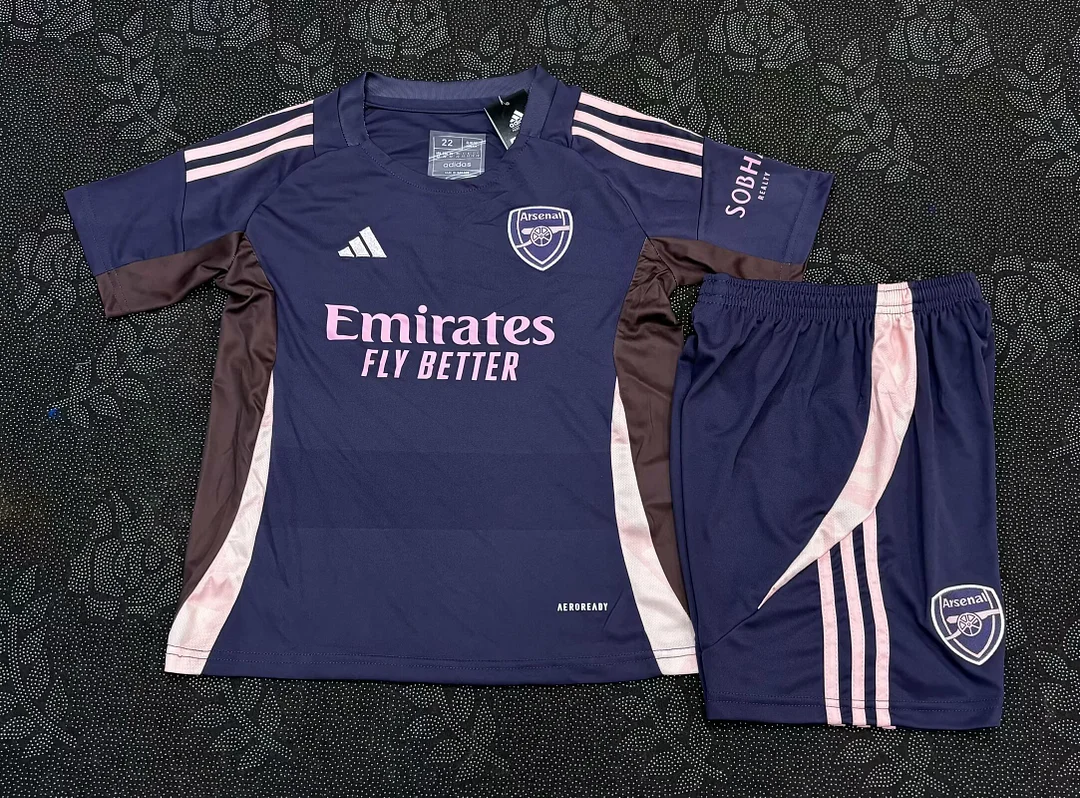 2025/26 Arsenal Training clothes Football Shirt Kids Size