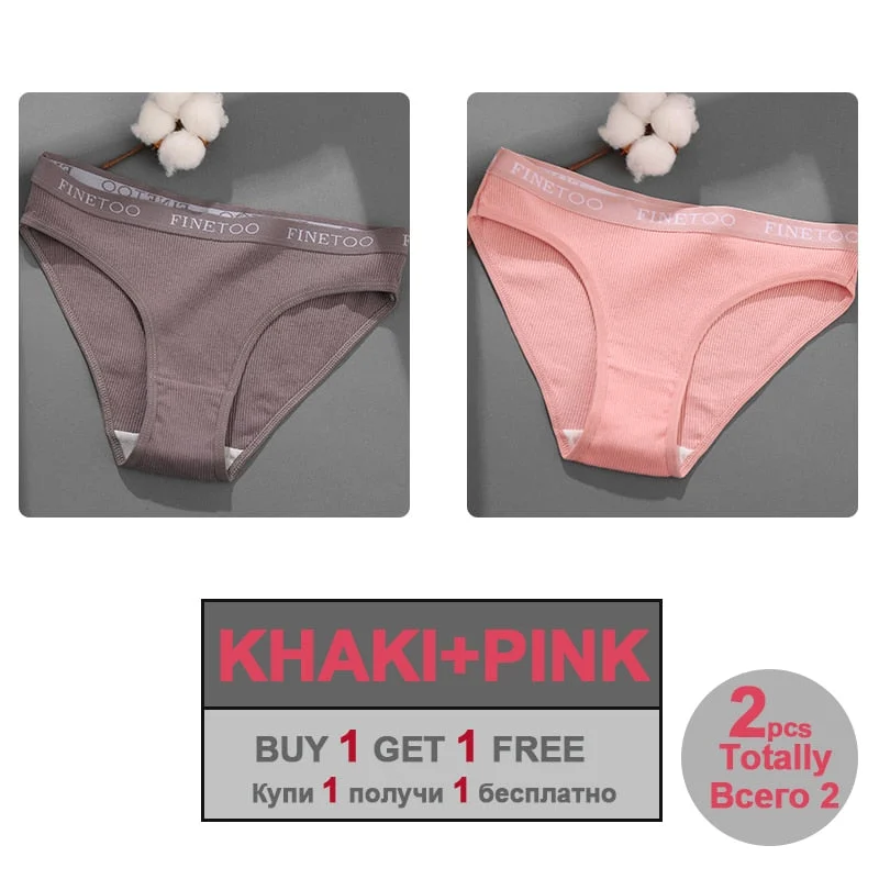 Sexy Cotton Panties for Woman Underwear Soft Letter Belt Women's Underpants Girls Lingerie Briefs Comfort Ladies Intimate M-XL