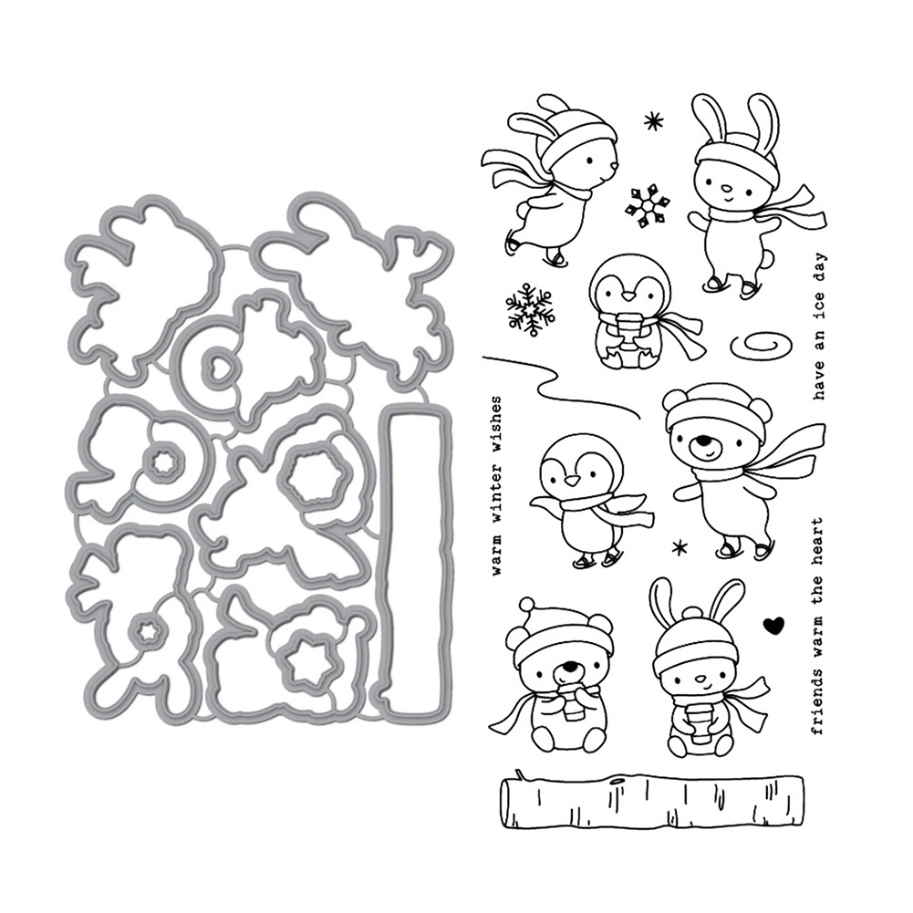 

Animal (Cutting Die+Seal) - Paper Craft Cutting Dies, 501 Original