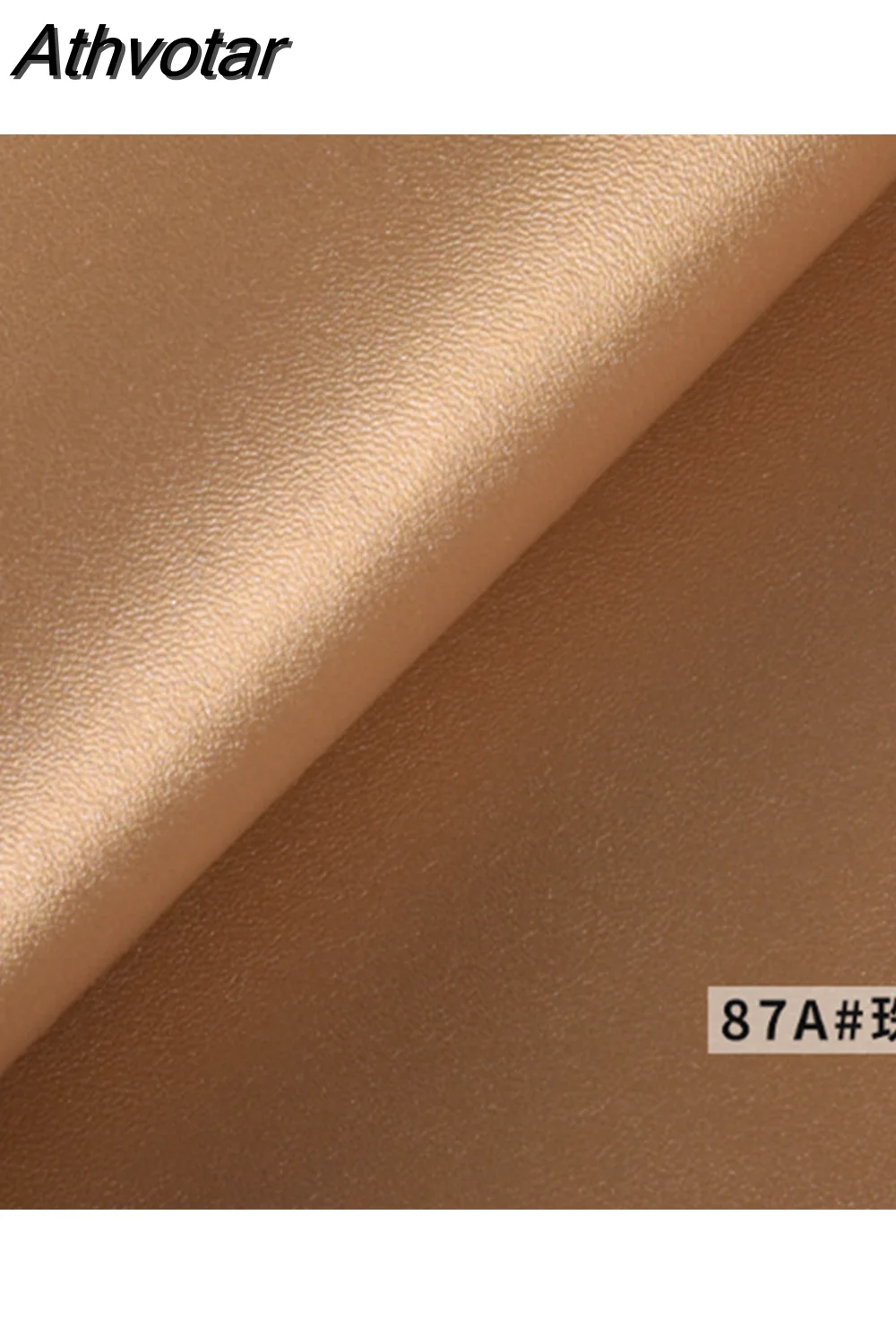 Athvotar Synthetic Leather Fabric Napa Leatherette PU Leather Fabrics Artificial Faux Leather DIY Car Belt Bags Home Decoration