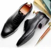 Mens Lace Up Oxfords Dress Shoes