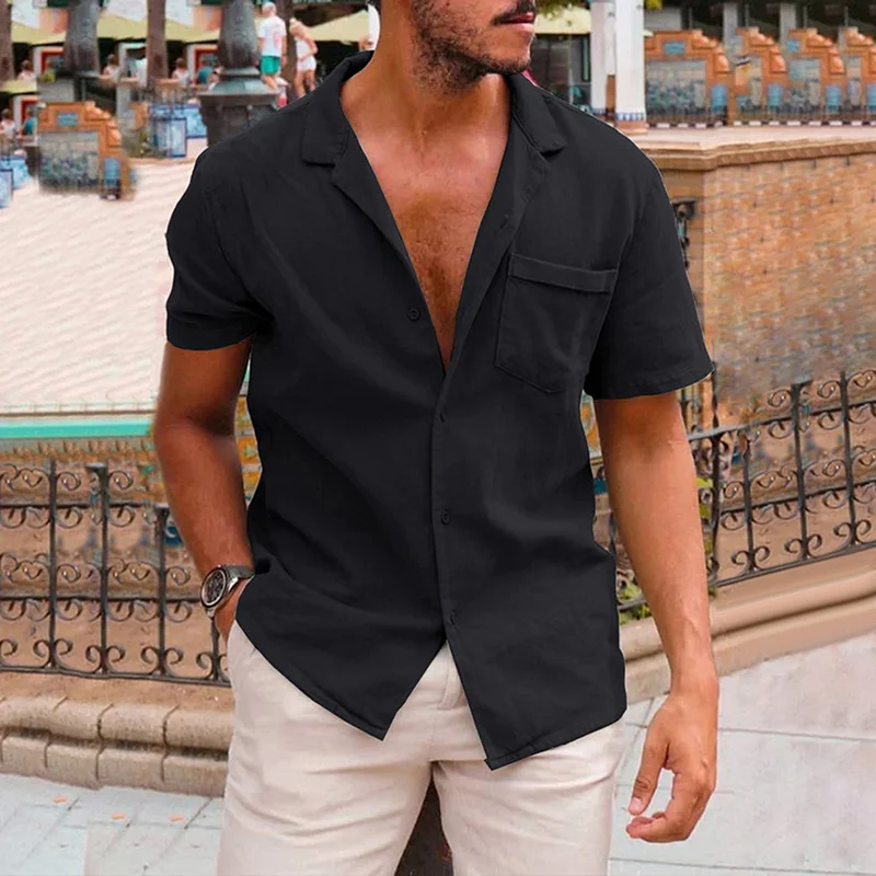 Men's Breathable Cotton Shirt-inspireuse