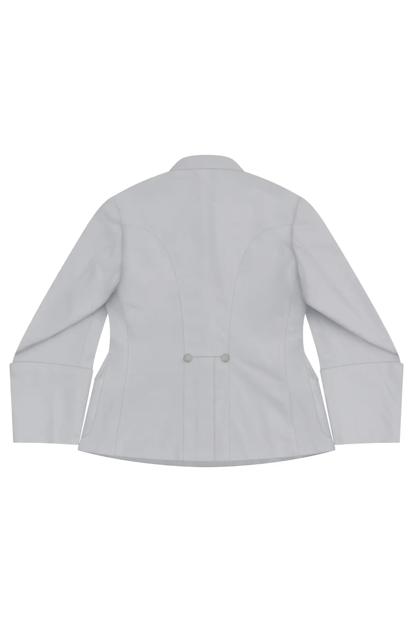   Wehrmacht German Summer White Cotton Walking Out Tunic Jacket 6 buttons German-Uniform