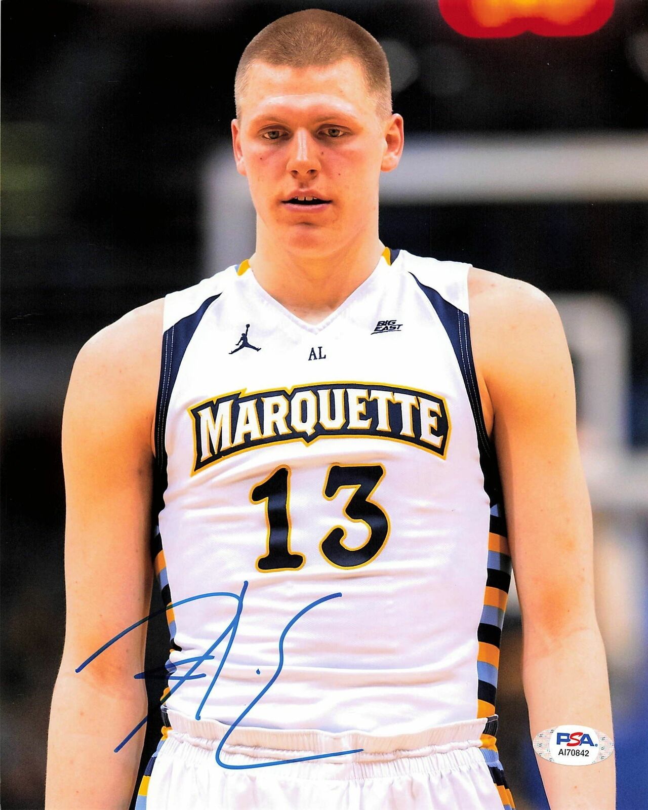 Henry Ellenson signed 8x10 Photo Poster painting PSA/DNA Marquette Golden Eagles Autographed