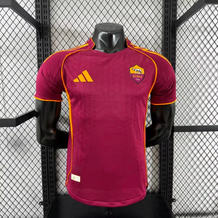2025-26 New Season-Rome Home Jersey-Player Edition