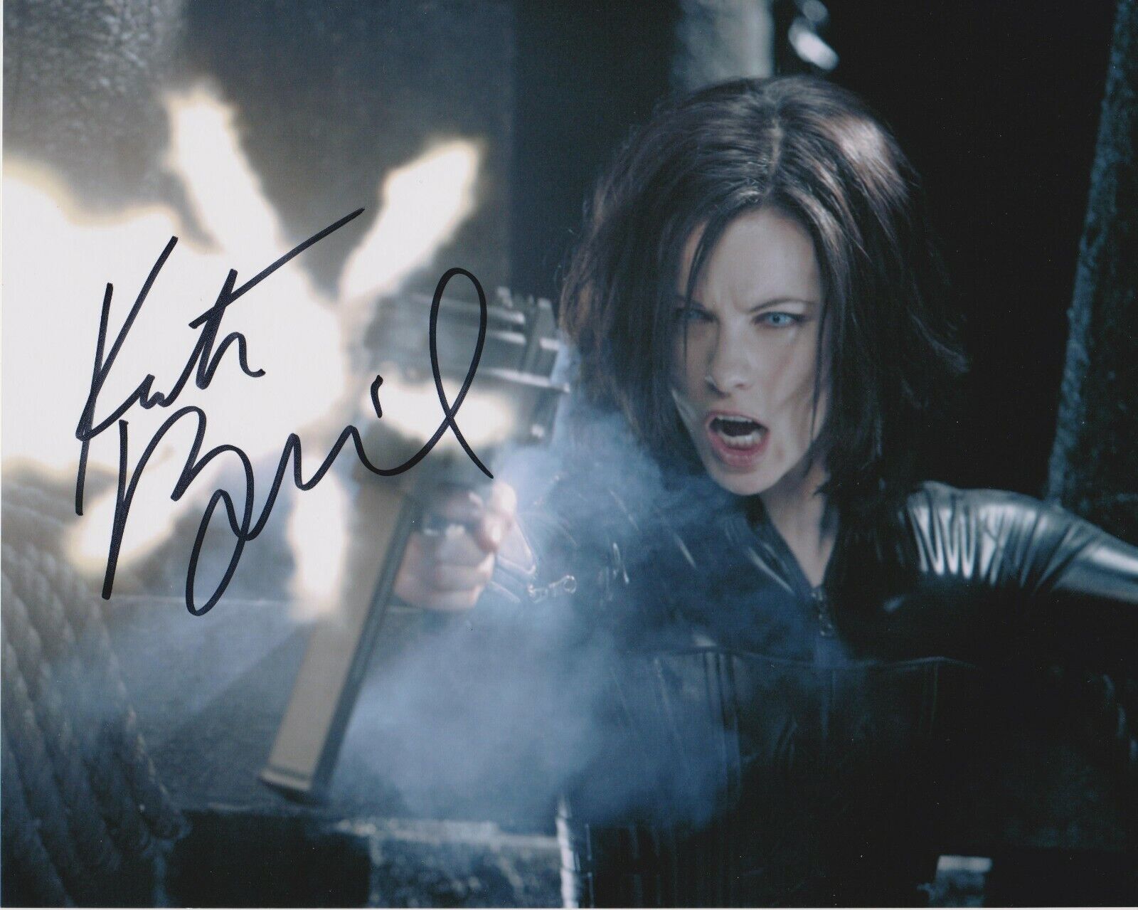 Kate Beckinsale ‘Underworld: Evolution’ Autographed 8x10 Photo Poster painting CoA Signing Det.