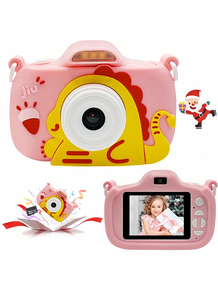 Kids Camera,100 MP 1080P HD IPS Screen, Dual Selfie Toddler Digital
