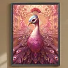 Diamond Painting -DIY Round Drill Ornate Peacock