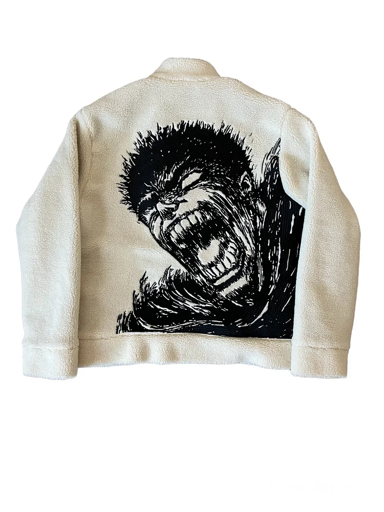Fleece Jacket Beige