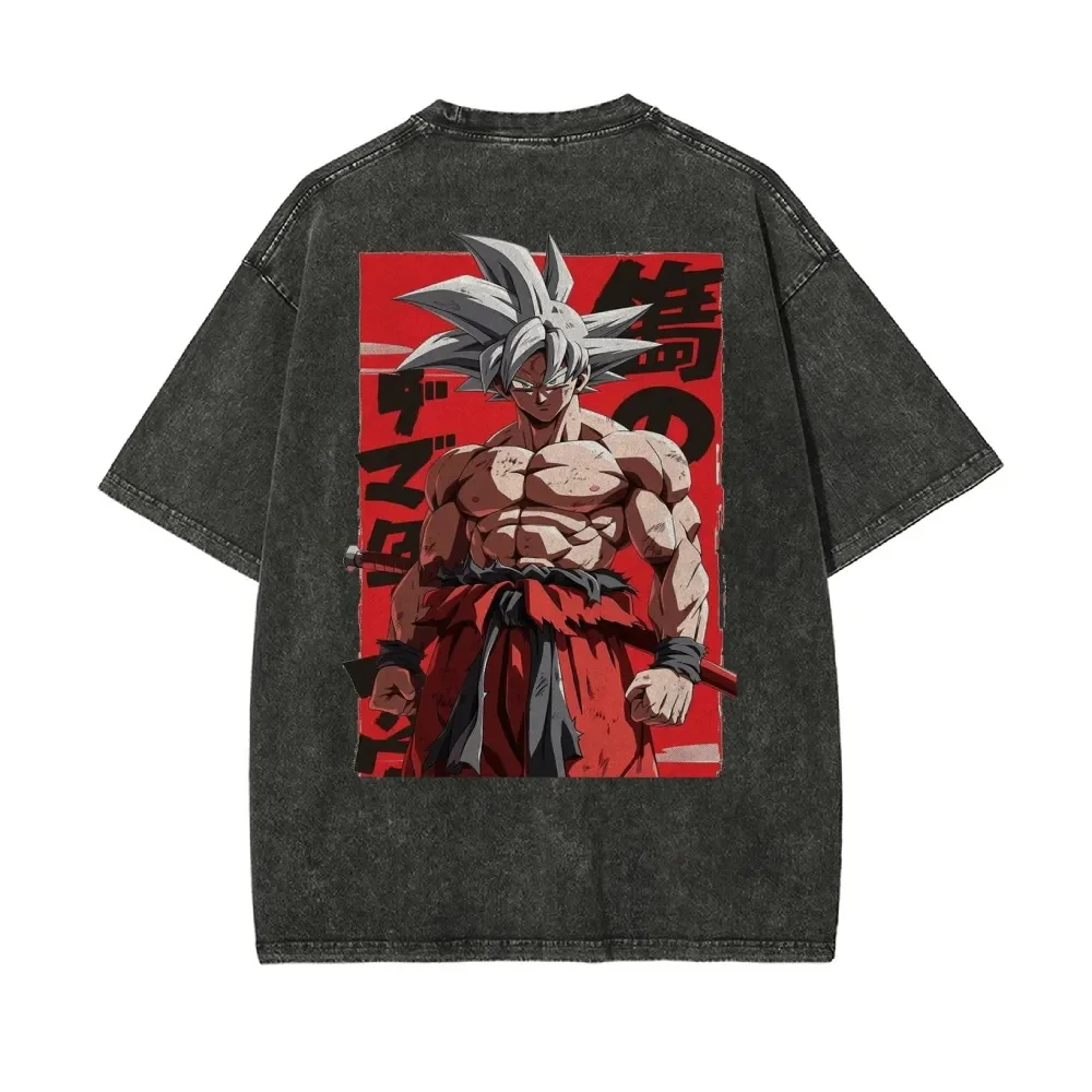 Dragon Ball Super Goku Oversize Washed T-Shirt	
