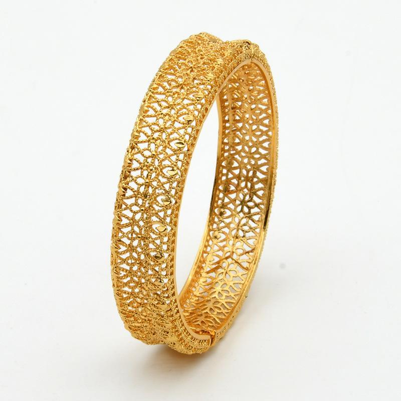 Gold Plated Openwork Jewelry Bridal Wedding Bracelet | Oxredo Shop Ramadan Sale