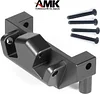 AMK RC Link Riser, CNC Aluminum Rear Link Riser for 1/10 RC Crawler Axial Capra 1.9 Unlimited Trail Buggy Currie F9 SuperShafty CP44 Portal Axle Upgrade (Black Link Riser)