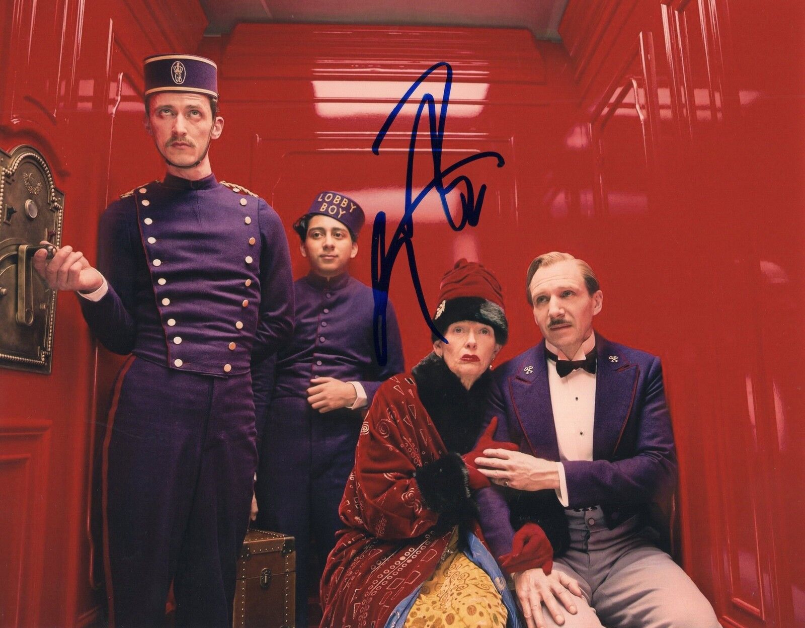 Tony Revolori The Grand Budapest Hotel Signed 8x10 Photo Poster painting w/COA #1