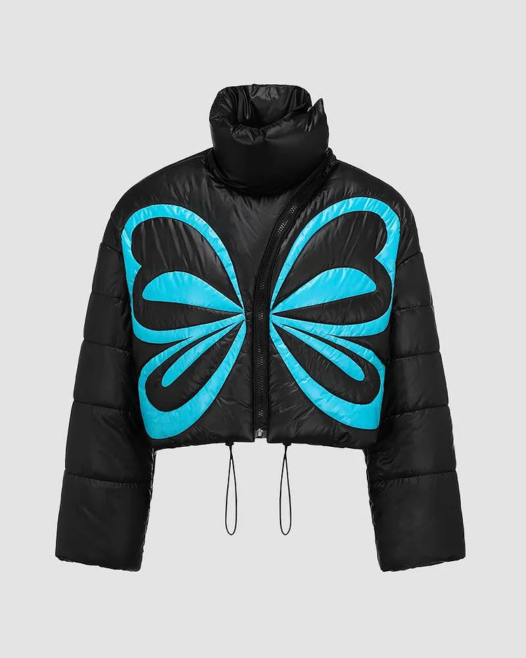 Butterfly Oracle Puffer Jacket