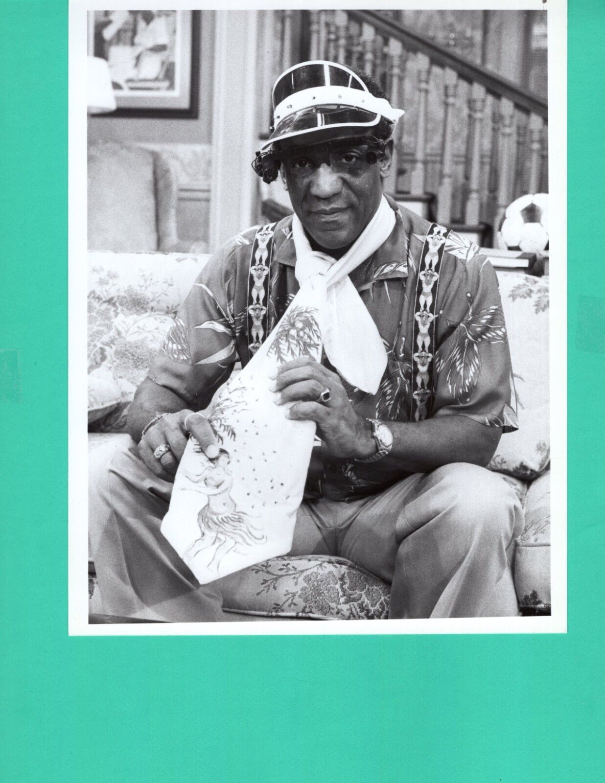 BILL COSBY Cosby Show 1984 News Press Promo Photo Poster painting 7x9 NBC