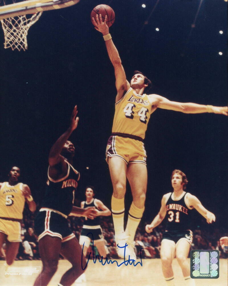 JERRY WEST SIGNED AUTOGRAPH 8x10 Photo Poster painting - LOS ANGELES LAKERS, NBA TOP 50 PLAYER