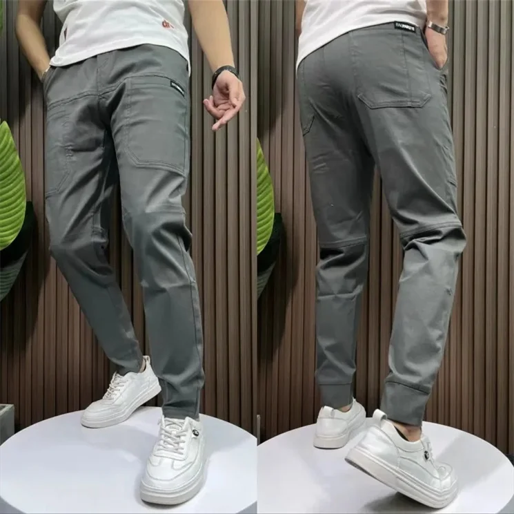 【BUY 2 GET FREE SHIPPING】MEN'S HIGH STRETCH MULTI-POCKET SKINNY CARGO PANTS