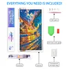 (US Only)5D DIY Full Round Drill Diamond Painting Beach Kit Home Decor Art Craft 40x70cm