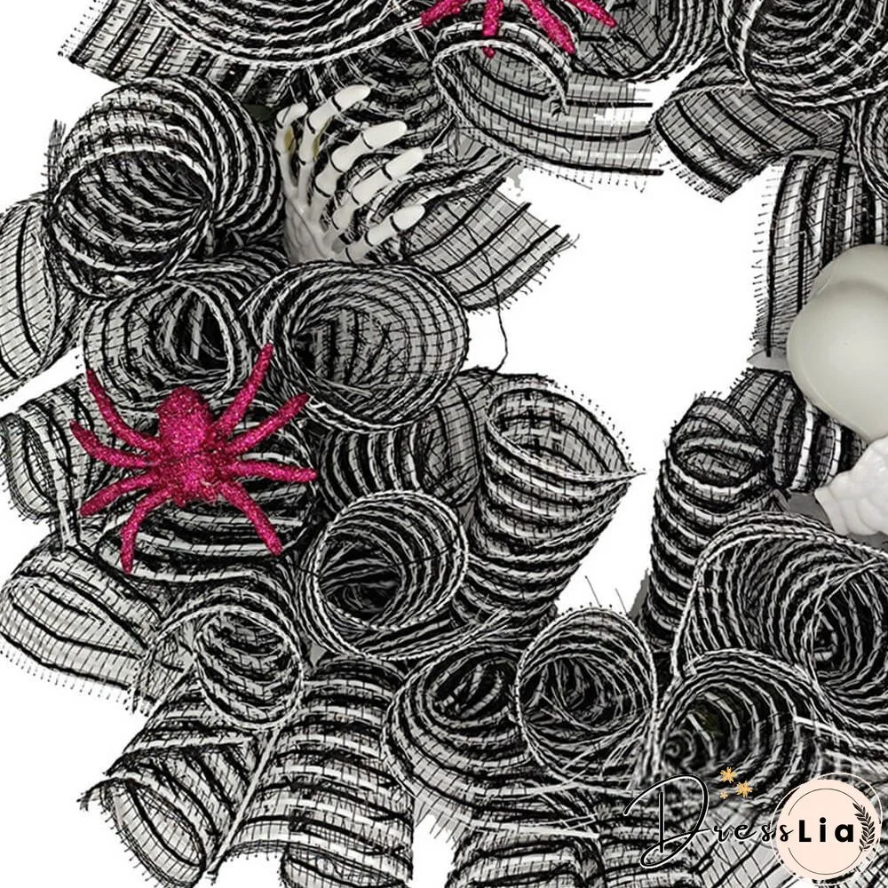 Halloween Decorations Hanging Ghosts Halloween Ghost Wreath Decorations for Yard Garden