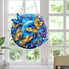 >SALE<Acrylic Butterfly Special Shape Diamond Painting Hanging Pendant for Home Decor