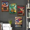 6PCS Pin Up Girls - Metal Tin Signs Set(8*12Inch/12*16Inch) - Garage&Transport