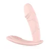 10 Frequency Impulse Thump Beat Heating Wearable Clitoris Vibrator