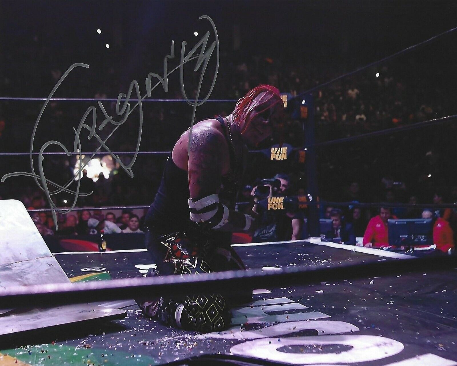 Pagano Signed 8x10 Photo Poster painting AAA Lucha Libre Pro Wrestling Champ Picture Autograph 2