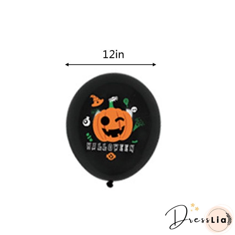 Halloween Balloon Set Indoor Outdoor Graden Party Decoration